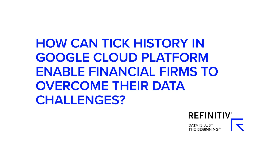 Expert Interview - How Tick History in GCP enables innovation