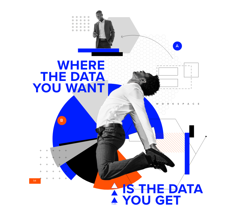 Refinitiv Workspace for Wealth Advisers customised graphic with strap line Where the Data You Want is the Data You Get