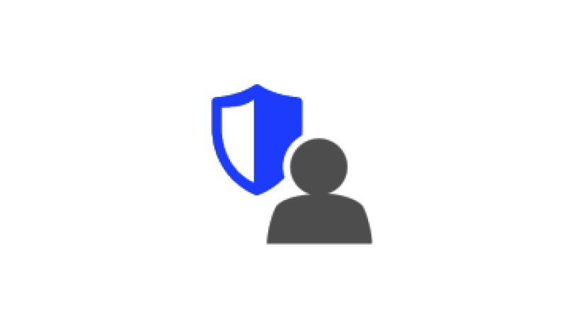 An icon showing Eikon company enforcement through a shield 