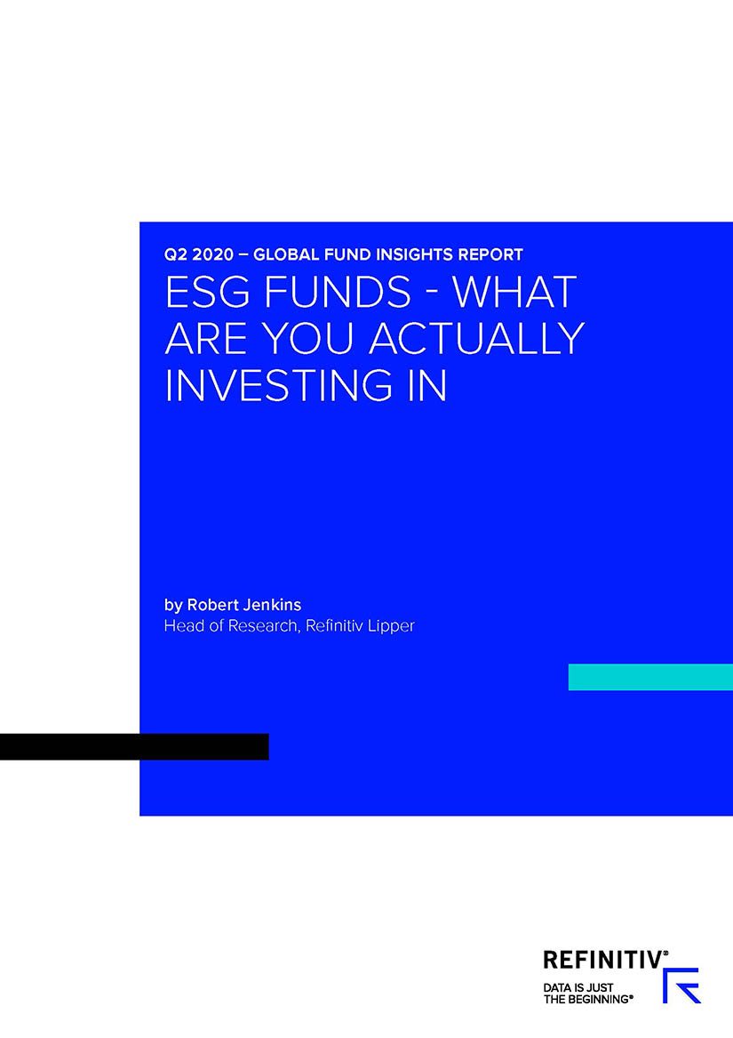 Report cover of ESG- what are you actually invested in