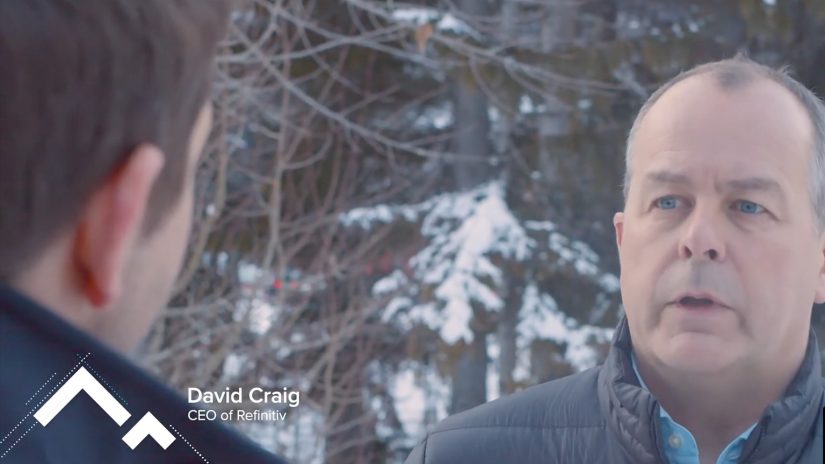 David Craig at Davos 2020 - video still
