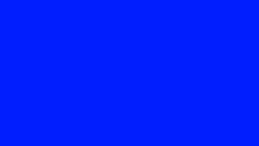 A purely blue image